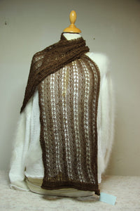 Echarpes  tricotées en Alpaga et Mérinos